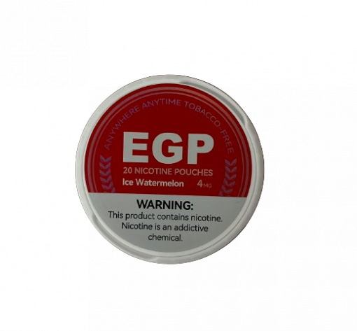 EGP Nicotine Pouches – Watermelon 4mg - 5 tins