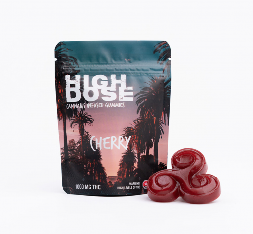 High Dose – Cherry THC Gummies 500mg