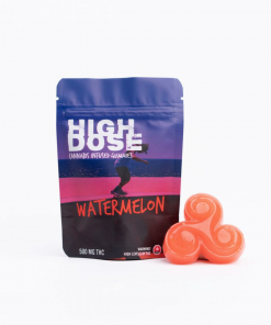 High Dose – Watermelon THC Gummies 1000mg