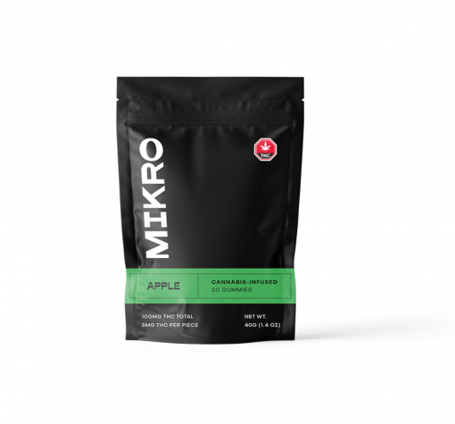 Mikro – Apple THC Gummies 100mg