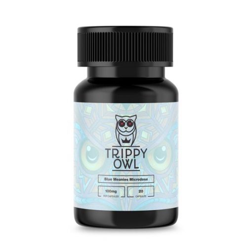 Blue Meanies Microdose 100MG Psilocybin (20) Trippy Owl