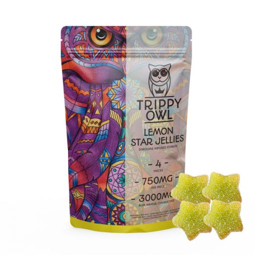 Trippy Owl Lemon Stars – 3000MG