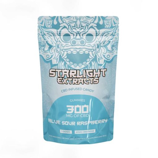 CBD Blue Sour Raspberry 300mg - Starlight