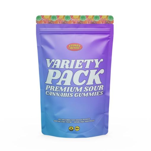 Variety Pack THC Gummies 500mg - Stoney Bites