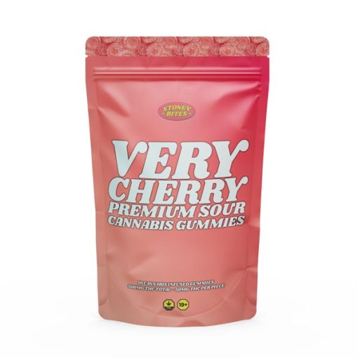 Very Cherry THC Gummies 500mg - Stoney Bites