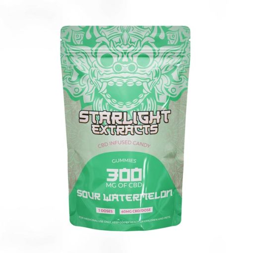 CBD Sour Watermelon 300mg - Starlight