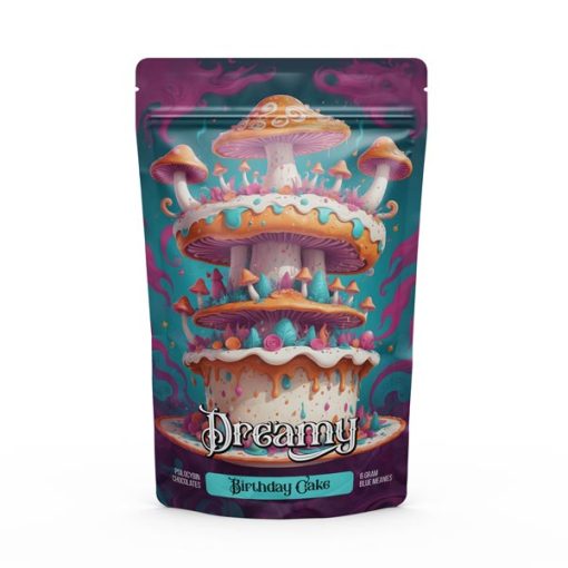 Psilocybin Chocolate Bar – Birthday Cake 6g - Dreamy