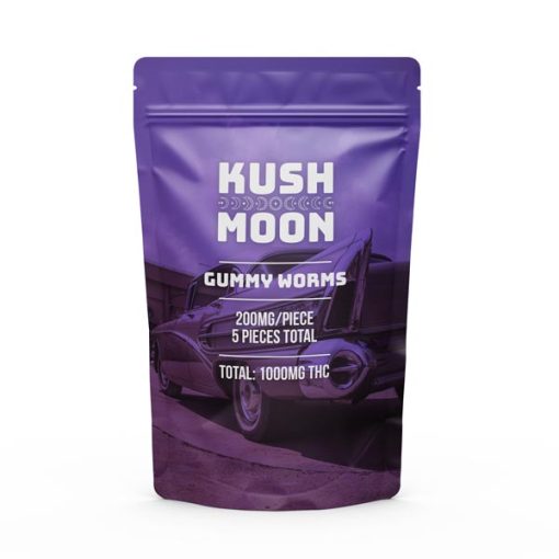 Kush Moon - Gummy Worms THC - 1000mg