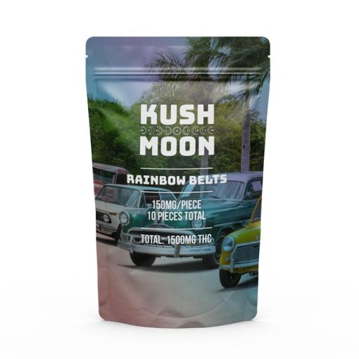 Kush Moon - Rainbow Belts THC Gummies - 1500mg