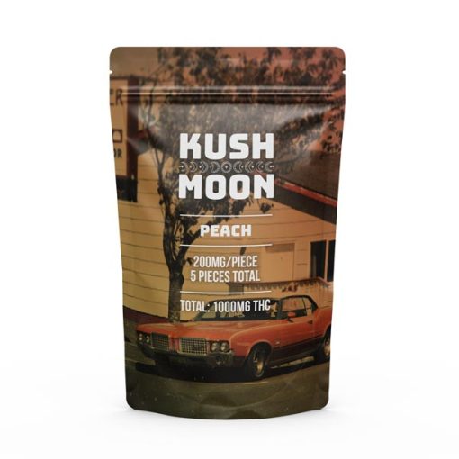 Kush Moon - Peach THC Gummies - 1000mg