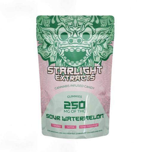 Sativa Sour Watermelon 250mg THC - Starlight