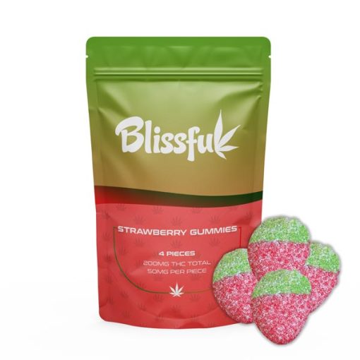 Blissful Edibles - Strawberry – 200mg THC