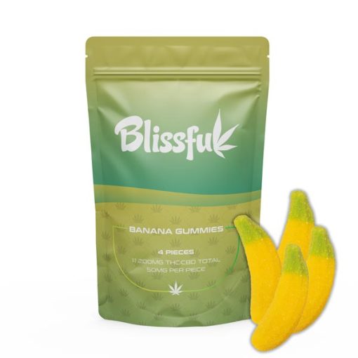 Blissful Edibles - Banana – 1:1 200mg THC/CBD