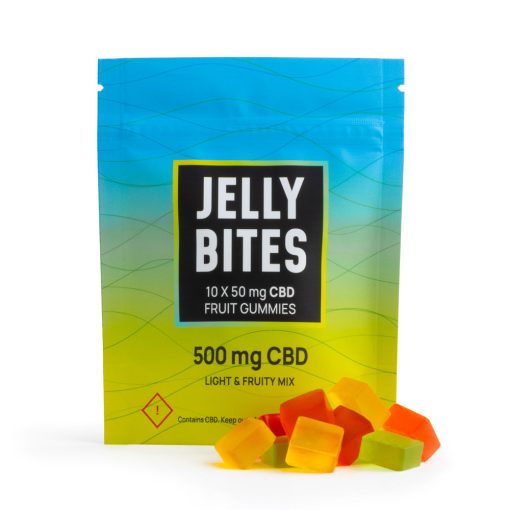 Twisted Extracts – CBD Jelly Bites (500MG CBD) – Light & Fruity Mix