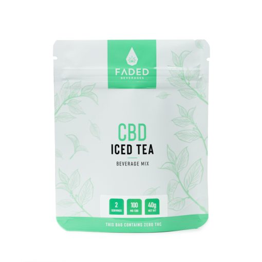 Faded Cannabis Co. CBD 100mg Iced Tea