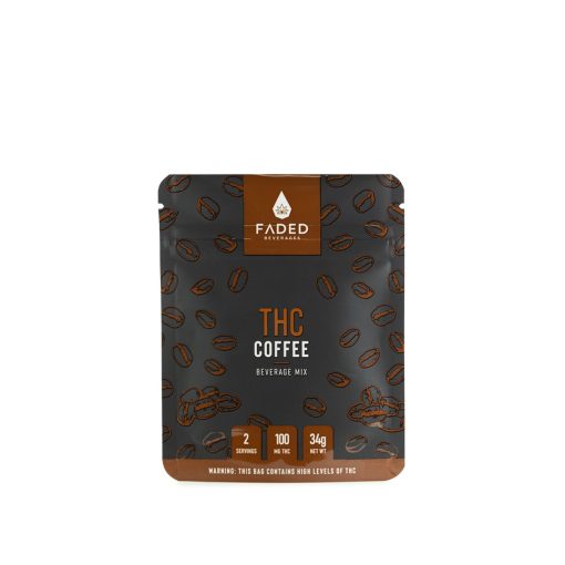 Faded Cannabis Co. THC 100mg Coffee