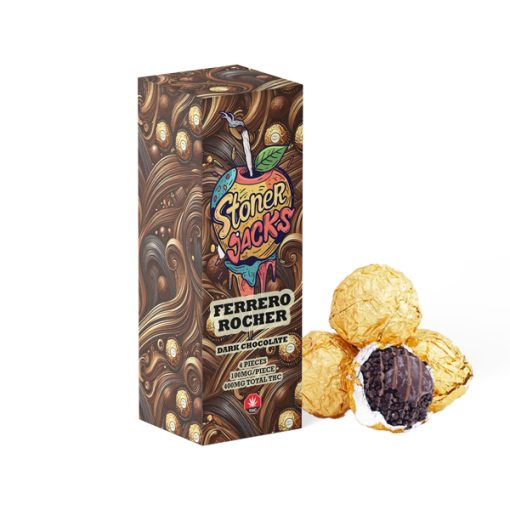 Dark Chocolate Balls 400MG THC - Stoner Jacks