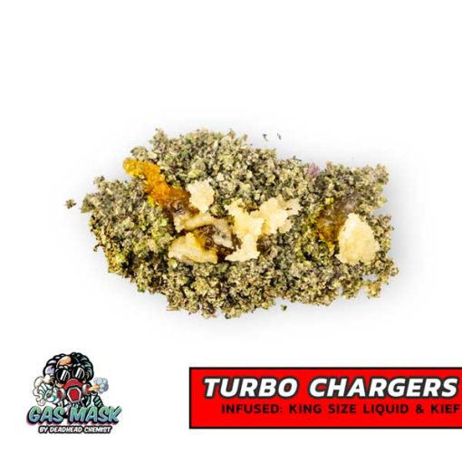 Gas Mask Turbo Chargers | King Size Distillate & Kief Pre-Roll - Image 2