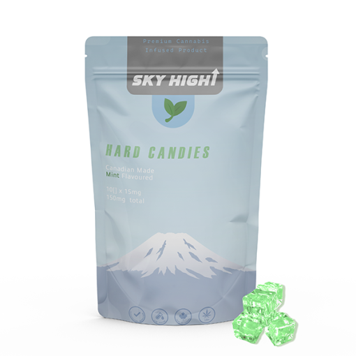 Hard Candy 150MG THC Mint - Sky High