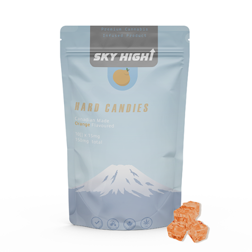 Hard Candy 150MG THC Orange - Sky High