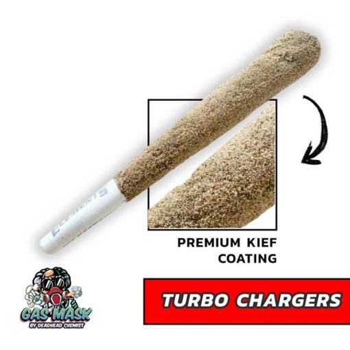 Gas Mask Turbo Chargers | King Size Distillate & Kief Pre-Roll - Image 3