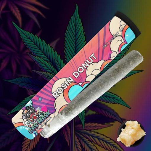 Gas Mask Rosin Donut | Live Rosin-Infused Pre-Roll