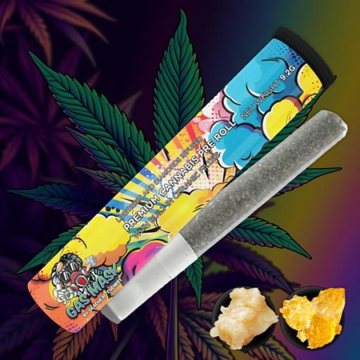 Gas Mask Premium Cannabis Pre-Roll | 9.2G Non-Infused or Live Resin Infused