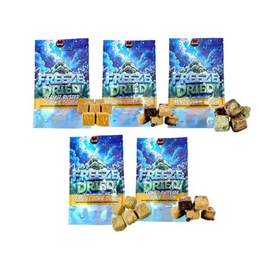Freeze Dried Cookie Dough 250mg THC - Serpent